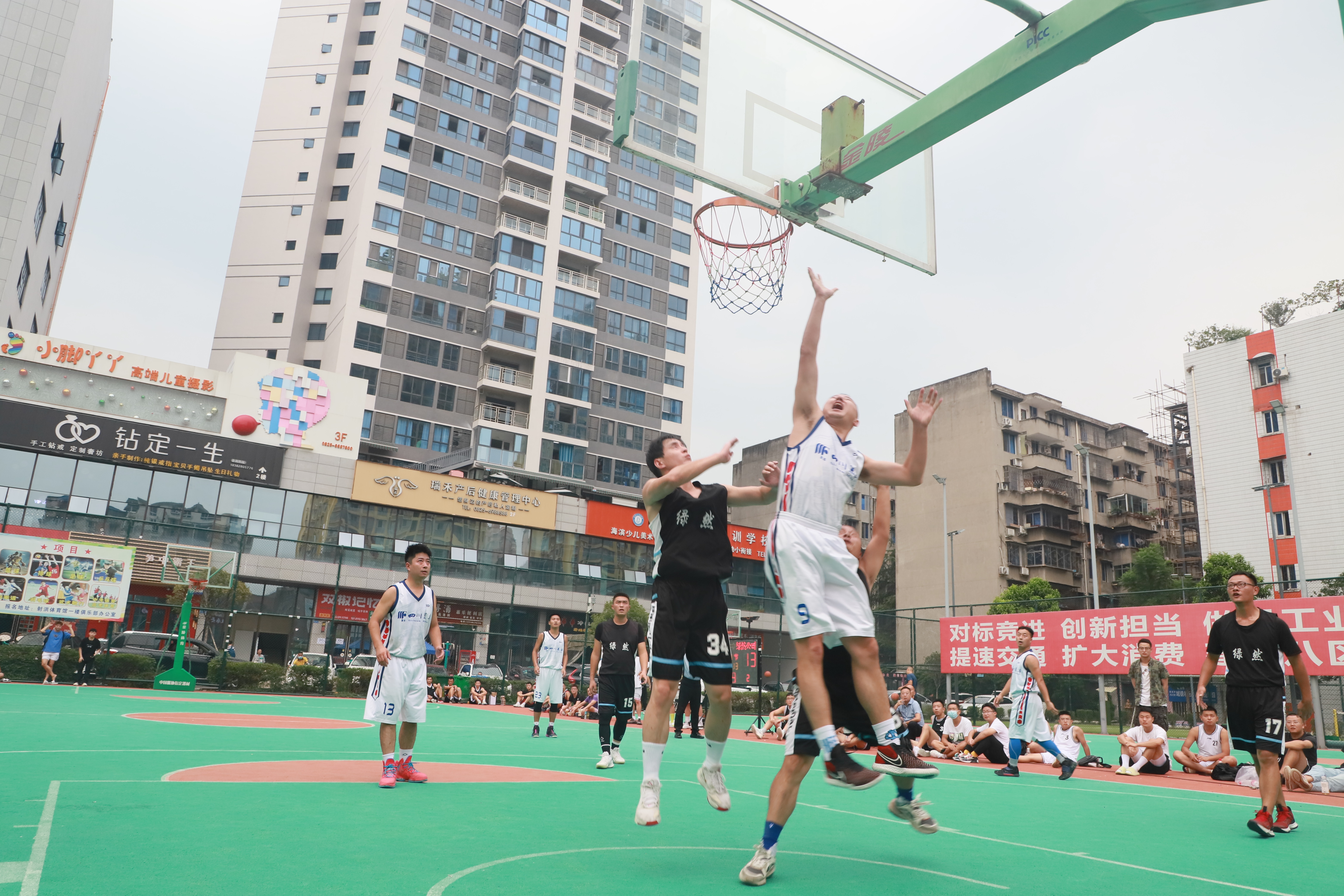 公司获得射洪市职工运动会篮球赛亚军